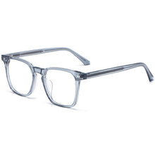 Load image into Gallery viewer, Men&#39;s And Women&#39;s Retro Trend Plate Frame Transparent Decoration Full Frame Computer Blue Light Prescription Eyeglasses 15015YC