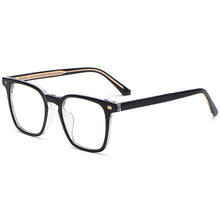 Load image into Gallery viewer, Men&#39;s And Women&#39;s Retro Trend Plate Frame Transparent Decoration Full Frame Computer Blue Light Prescription Eyeglasses 15015YC