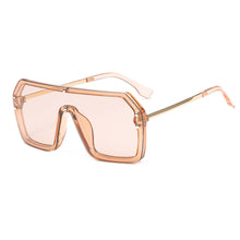Load image into Gallery viewer, Men&#39;s And Women&#39;s Square Flat Top Sunglasses Women&#39;s Oversized Frame 2023 Glasses Retro Men&#39;s Sunglasses UV400