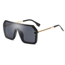 Load image into Gallery viewer, Men&#39;s And Women&#39;s Square Flat Top Sunglasses Women&#39;s Oversized Frame 2023 Glasses Retro Men&#39;s Sunglasses UV400