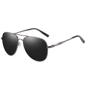 Men's Aviation Sunglasses HD Polarized Sunglass for Man Brand Sun glasses Coating Lens Driving Eyewear For Men/Women Shade 6121