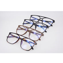 Load image into Gallery viewer, Men&#39;s Big Eyewear Frame with case and cleaning cloth Square Extra Big Optical Frame TR90 for Women in