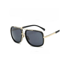 Load image into Gallery viewer, Men&#39;s Classic Sunglasses High-End Sunglasses Square Metal Frame HD Sunglasses UV400 Gafas De Sol
