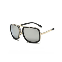 Load image into Gallery viewer, Men&#39;s Classic Sunglasses High-End Sunglasses Square Metal Frame HD Sunglasses UV400 Gafas De Sol