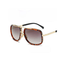 Load image into Gallery viewer, Men&#39;s Classic Sunglasses High-End Sunglasses Square Metal Frame HD Sunglasses UV400 Gafas De Sol