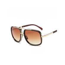 Load image into Gallery viewer, Men&#39;s Classic Sunglasses High-End Sunglasses Square Metal Frame HD Sunglasses UV400 Gafas De Sol