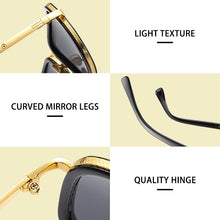 Load image into Gallery viewer, Men&#39;s Classic Sunglasses High-End Sunglasses Square Metal Frame HD Sunglasses UV400 Gafas De Sol