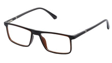 Load image into Gallery viewer, Men's Computer Eyeglasses Blue Light Filter Glasses for Blocking UV Ray Men's rectangular bussiness style w/Spring hinge DD1483