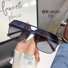 Load image into Gallery viewer, Men&#39;s Personality Sunglasses Ultra Light Business Big Face Star Sunglasses Can Be Matched With Prescription Glasses