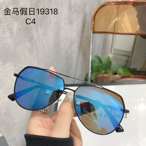 Men's Personality Sunglasses Ultra Light Business Big Face Star Sunglasses Can Be Matched With Prescription Glasses