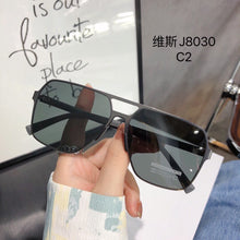 Load image into Gallery viewer, Men&#39;s Personality Sunglasses Ultra Light Business Big Face Star Sunglasses Can Be Matched With Prescription Glasses