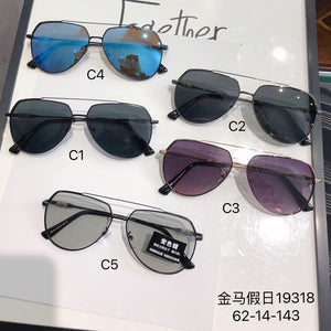 Men's Personality Sunglasses Ultra Light Business Big Face Star Sunglasses Can Be Matched With Prescription Glasses