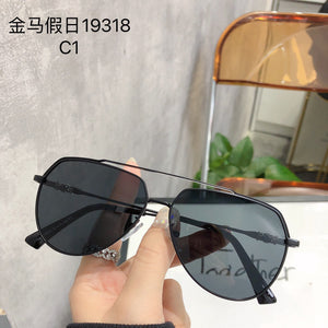 Men's Personality Sunglasses Ultra Light Business Big Face Star Sunglasses Can Be Matched With Prescription Glasses