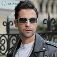 Load image into Gallery viewer, Men&#39;s Pilot Sunglasses without screw designs 2023 steel sheet Sun Glasses classic Small Square Eyewear spring Frame