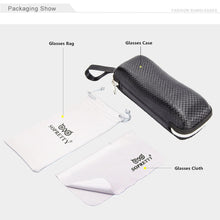 Load image into Gallery viewer, Men&#39;s Full Business Glasses Frames, Spring Legs Integrated Clips Myopia Polarized Sunglasses, Magnetic Clip Metal Eyewear S94002