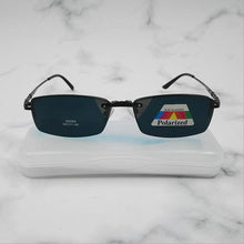 Carica l&#39;immagine nel visualizzatore di Gallery, Men&#39;s Half Business Frame, Myopia Polarized Magnetic Sleeve Mirror Frame Night Vision Goggle Myopia Sunglasses Clip S9265
