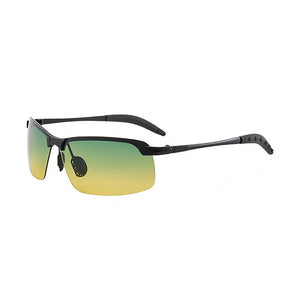 Occhiali per la visione notturna da uomo Occhiali da donna Occhiali da guida notturni da uomo Occhiali da sole polarizzati gialli per conducente Oculos Gafas de sol