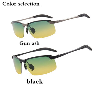 Occhiali per la visione notturna da uomo Occhiali da donna Occhiali da guida notturni da uomo Occhiali da sole polarizzati gialli per conducente Oculos Gafas de sol
