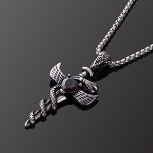 Men's Pendant, Stainless Steel Pendant Necklace For Men Jewelry Accessories, Male Necklace