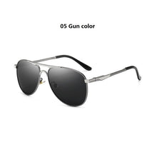 Load image into Gallery viewer, Men&#39;s Pilot Sunglasses Men Polarized Fishing Glasses Driver&#39;s Alloy Designer Sun Glasses Vintage Shades Male Anti-glare UV400