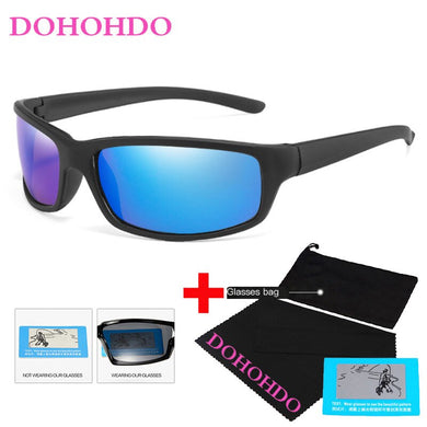Men's Polarized Sports Sunglasses Men Driver Shades Male Eyewear Sun Glasses UV400 Vintage Travel Fishing Goggles Oculos