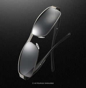 Men's Polarized Sunglasses Classic Small Frame Driving Riding Sunglasses