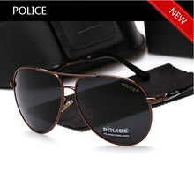 Carica l&#39;immagine nel visualizzatore di Gallery, Occhiali da sole polarizzati da uomo Police Sun Glass Top Brand Designer AAA + Pilot Driving Glasses UV400 очки 2023 P178 lunette 
