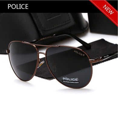 Men's Polarized Sunglasses Police Sun Glass Top Brand Designer AAA+ Pilot Driving Glasses UV400 очки 2023 P178 lunettes