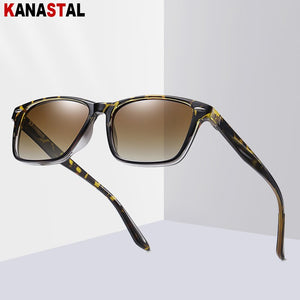 Men's Polarized Sunglasses UV400 TR90 Classic Rice Nails Frame Sunshade Mirror Eyewear Driving Outdoor Cycling Women Sun Glasses