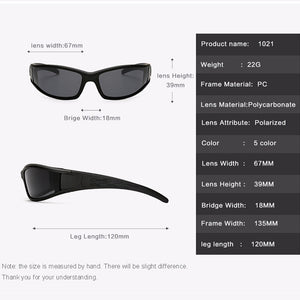 Men's Polarized Sunglasses Women Polarized Photochromic Sun Glasses Male Goggles UV400 Windproof Retro Outdoor Driving Eyewear