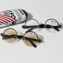 Load image into Gallery viewer, Men&#39;s Reading Glasses Round Eyeglasses for Farsightedness Women Retro Half Frame Hyperopia Eyewear Diopter +1.5 +2.5 +3.5