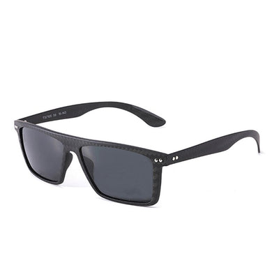 Men's Retro Square Carbon Fiber Sunglasses Full Carbon Frame Sun Glasses UV400 Polarized Eyewear