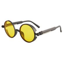 Load image into Gallery viewer, Men&#39;s Steampunk Spring Glasses Round Frame Retro Sunglasses Round Goggles Retro Trend Women&#39;s Sunglasses