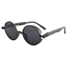Load image into Gallery viewer, Men&#39;s Steampunk Spring Glasses Round Frame Retro Sunglasses Round Goggles Retro Trend Women&#39;s Sunglasses