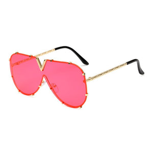 Men's Sunglasses Oversized Sunglasses Men Brand Designer Goggle Sun Glasses Female Style Oculos De Sol UV400
