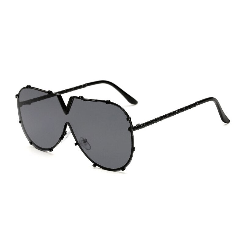 Men's Sunglasses Oversized Sunglasses Men Brand Designer Goggle Sun Glasses Female Style Oculos De Sol UV400