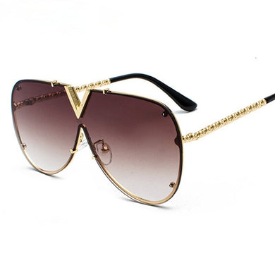 Men's Sunglasses Oversized Sunglasses Men Brand Designer Goggle Sun Glasses Female Style Oculos De Sol UV400