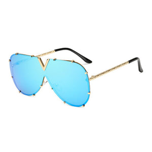 Men's Sunglasses Oversized Sunglasses Men Brand Designer Goggle Sun Glasses Female Style Oculos De Sol UV400