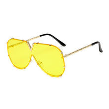 Load image into Gallery viewer, Men&#39;s Sunglasses Oversized Sunglasses Men Brand Designer Goggle Sun Glasses Female Style Oculos De Sol UV400