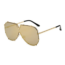 Load image into Gallery viewer, Men&#39;s Sunglasses Oversized Sunglasses Men Brand Designer Goggle Sun Glasses Female Style Oculos De Sol UV400 O2