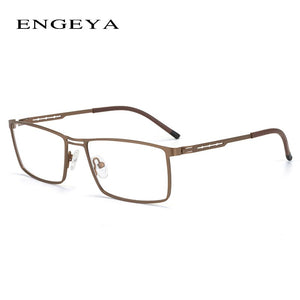 Men's Super Light Metal Optical Glasses Frame,Uinque Glasses Legs Brand Designer Prescription Eye Glasses Frame For Men #IP9009