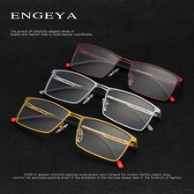 Carica l&#39;immagine nel visualizzatore di Gallery, Men&#39;s Super Light Metal Optical Glasses Frame,Uinque Glasses Legs Brand Designer Prescription Eye Glasses Frame For Men #IP9009