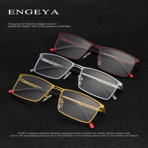 Men's Super Light Metal Optical Glasses Frame,Uinque Glasses Legs Brand Designer Prescription Eye Glasses Frame For Men #IP9009