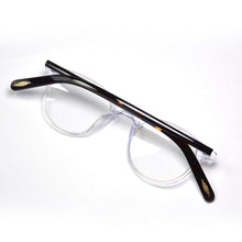 Load image into Gallery viewer, Men&#39;s Vintage Small Round Eyeglasses Frame Acetate Retro Circle Glasses Frame for Women Crystal Eyeglasses Prescription Glasses