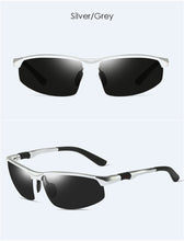Load image into Gallery viewer, Men&#39;s aluminum magnesium sunglasses sports driving color changing polarizer 3121