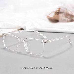Men's and women's full frame glasses frame anti-blue light glasses frame ultra light transparent TR90 optical glasses frame 6633