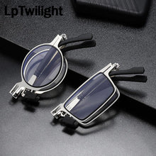Load image into Gallery viewer, Men's and women's reading glasses, anti-blue light folding glasses, portable glasses with box +1.0 +1.5 +2.0 +2.5 +3.0 +3.5 +4.0