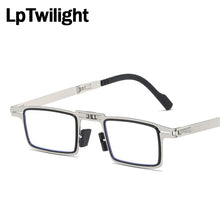 Load image into Gallery viewer, Men's and women's reading glasses, anti-blue light folding glasses, portable glasses with box +1.0 +1.5 +2.0 +2.5 +3.0 +3.5 +4.0