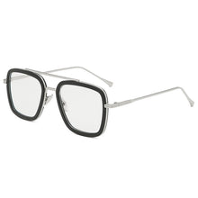 Load image into Gallery viewer, Men&#39;s and women&#39;s square frames driving sunshade men&#39;s sunglasses Iron Man glasses retro decorative men&#39;s sunglasses