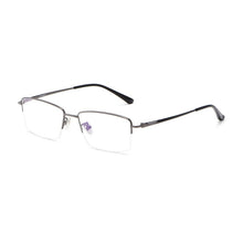 Load image into Gallery viewer, Men&#39;s pure titanium half frame glasses frame ultra light mature business myopia glasses optical prescription glasses frame F2320